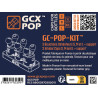 GCX-POP Kit de 3 Bouchons Diffuseur précis + support GC-POP S/M/L 